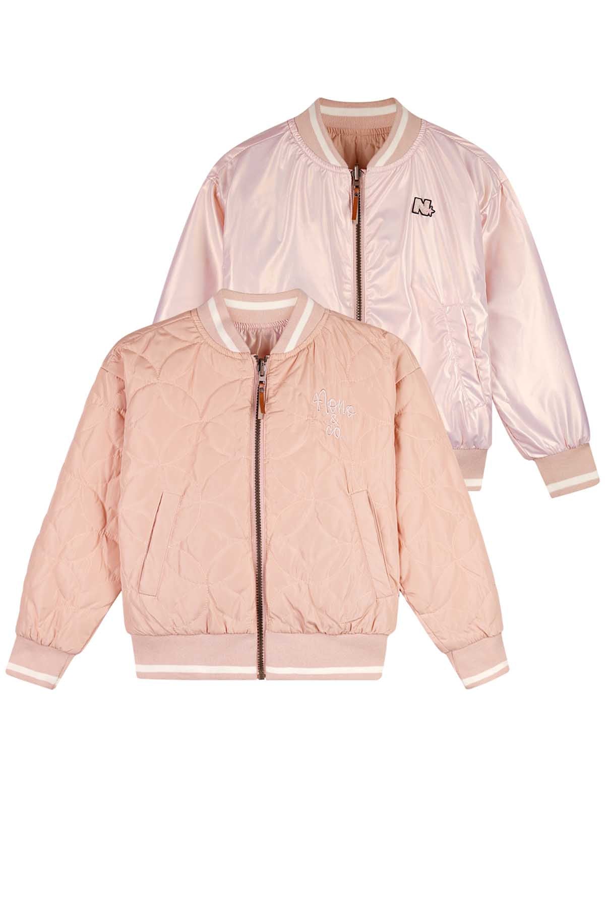 Dotty Reversible Light Padded Stepped Bomber Summer Jacket