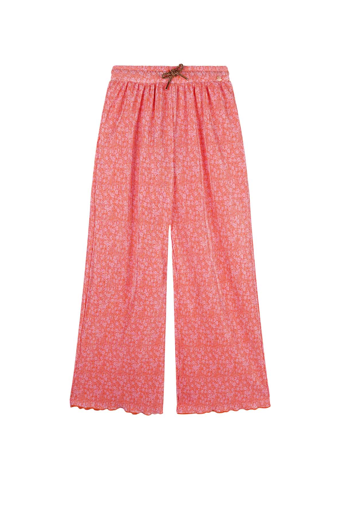 Sun Daisy AOP Plissee Palazzo Pants