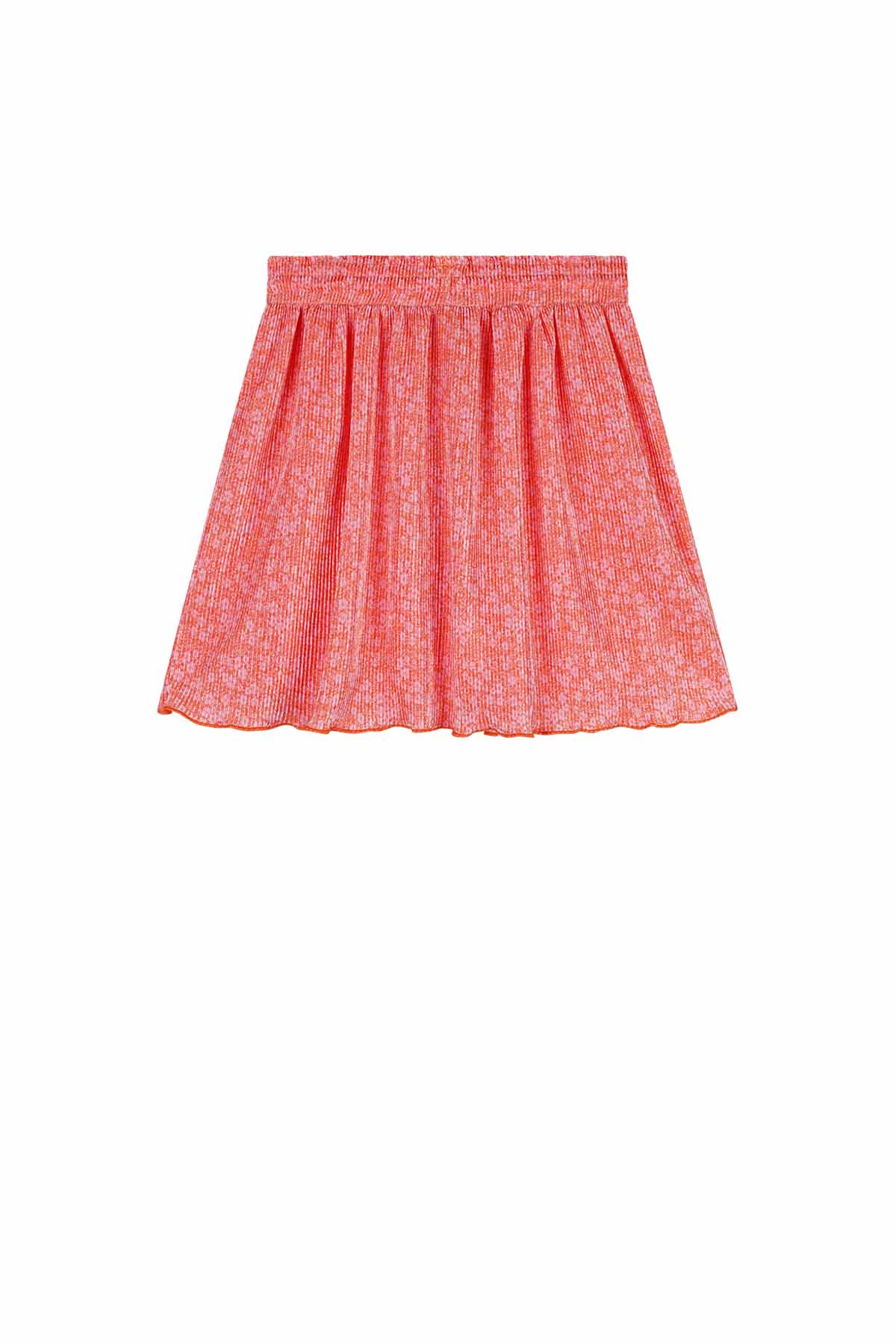 Norah AOP Daisy Plissee Skirt