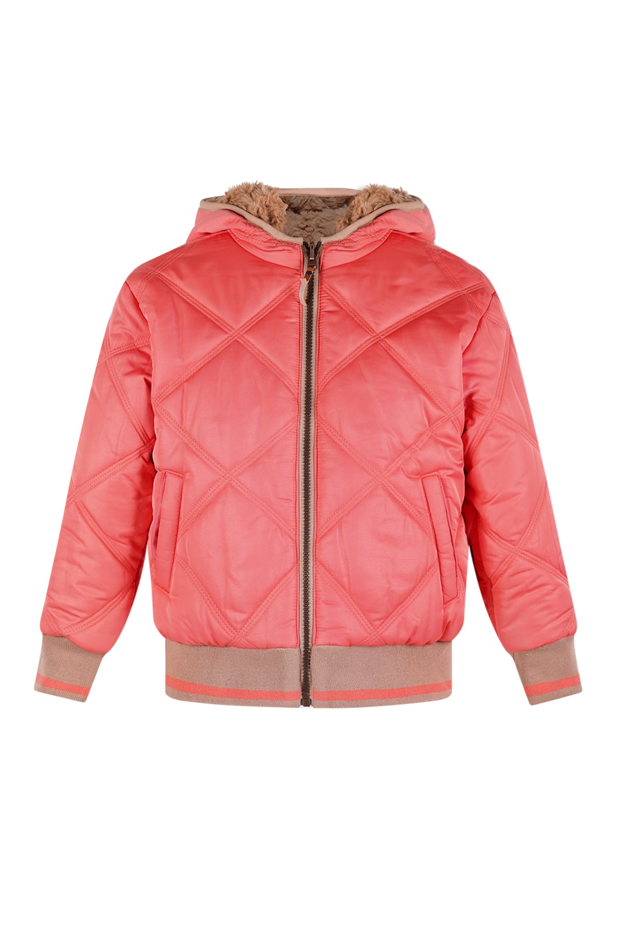 Bomby Reversible Hooded Bomber Jacket
