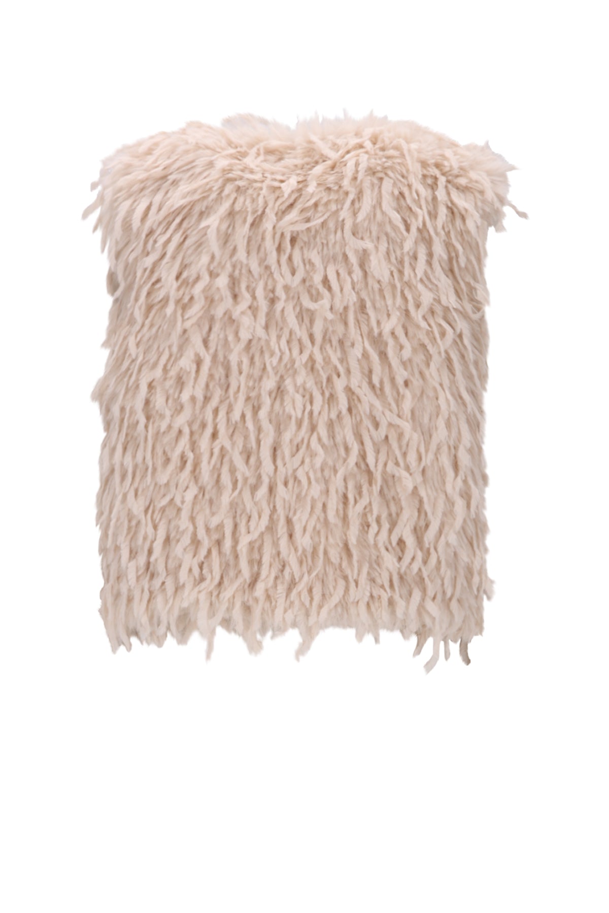 Kath Long Hair Fur Gilet