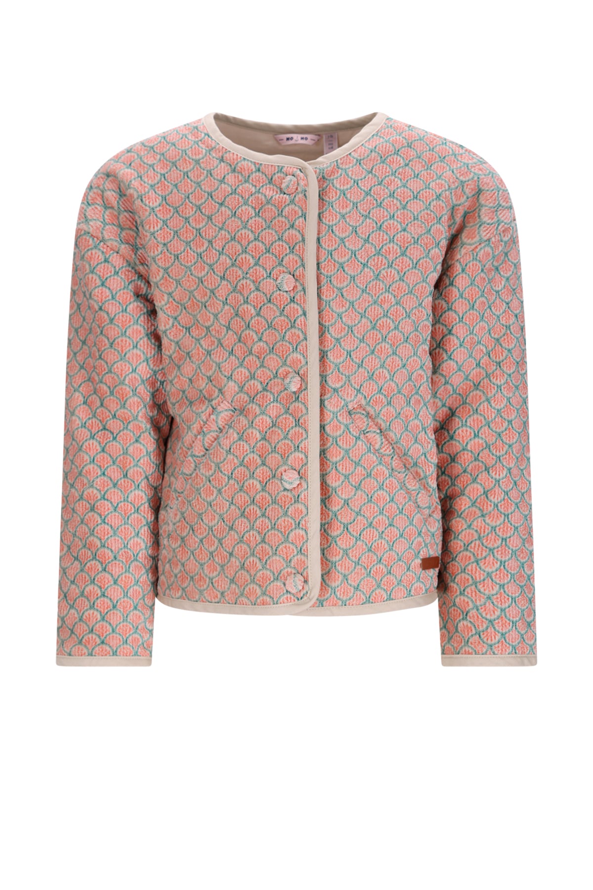 Dimo AOP Rib Velvet Jacket