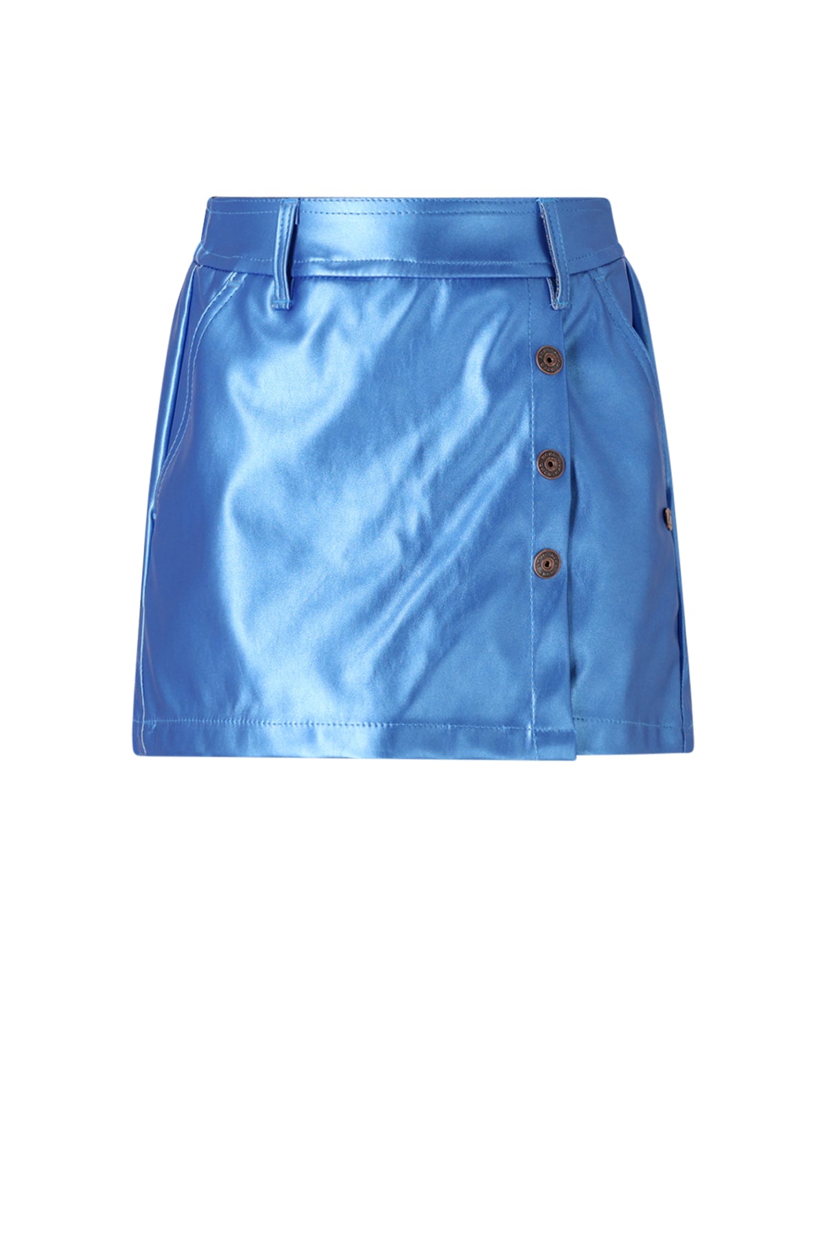 Simay PU fake leather Skort