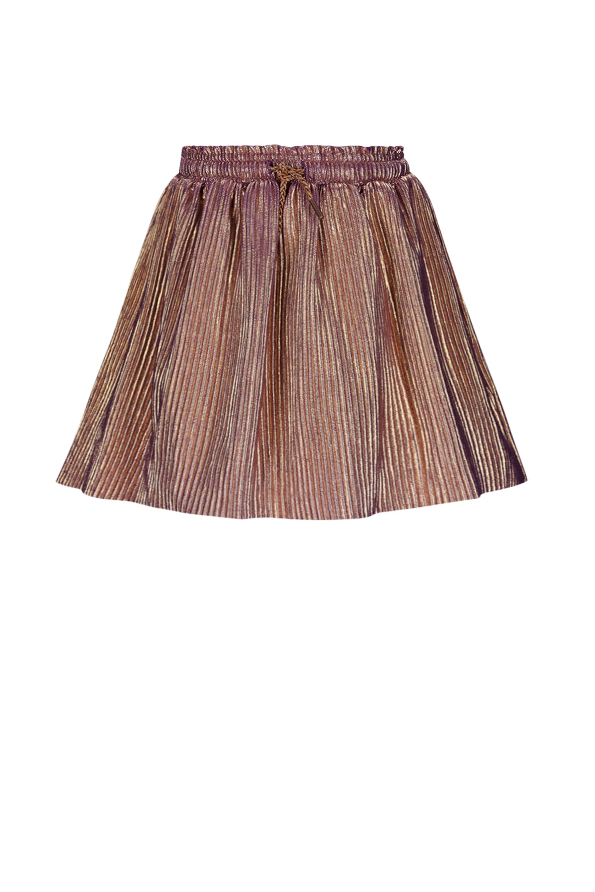Nele Metallic Plissee Skirt