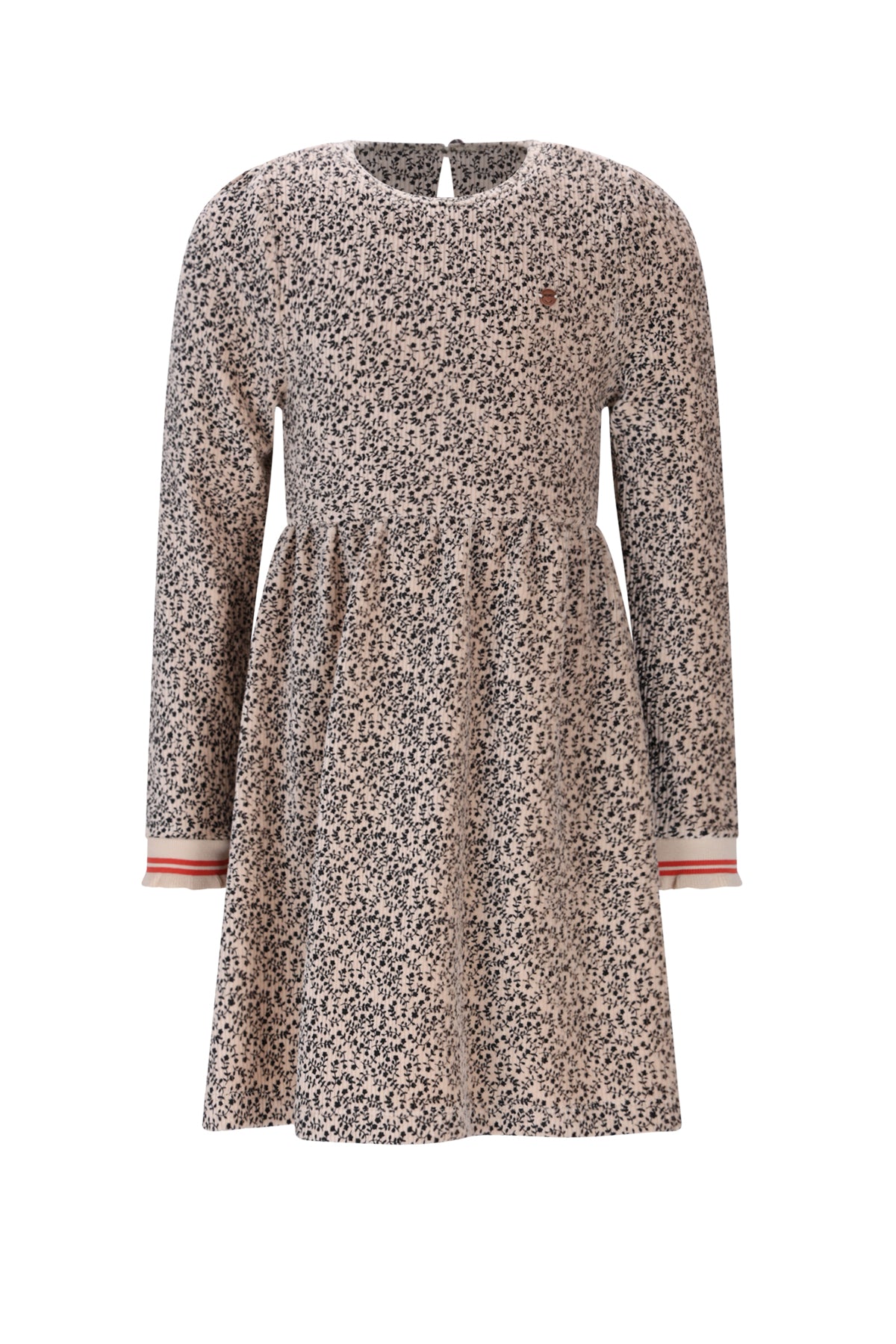 Maxim AOP Velvet Rib Jersey Jurk