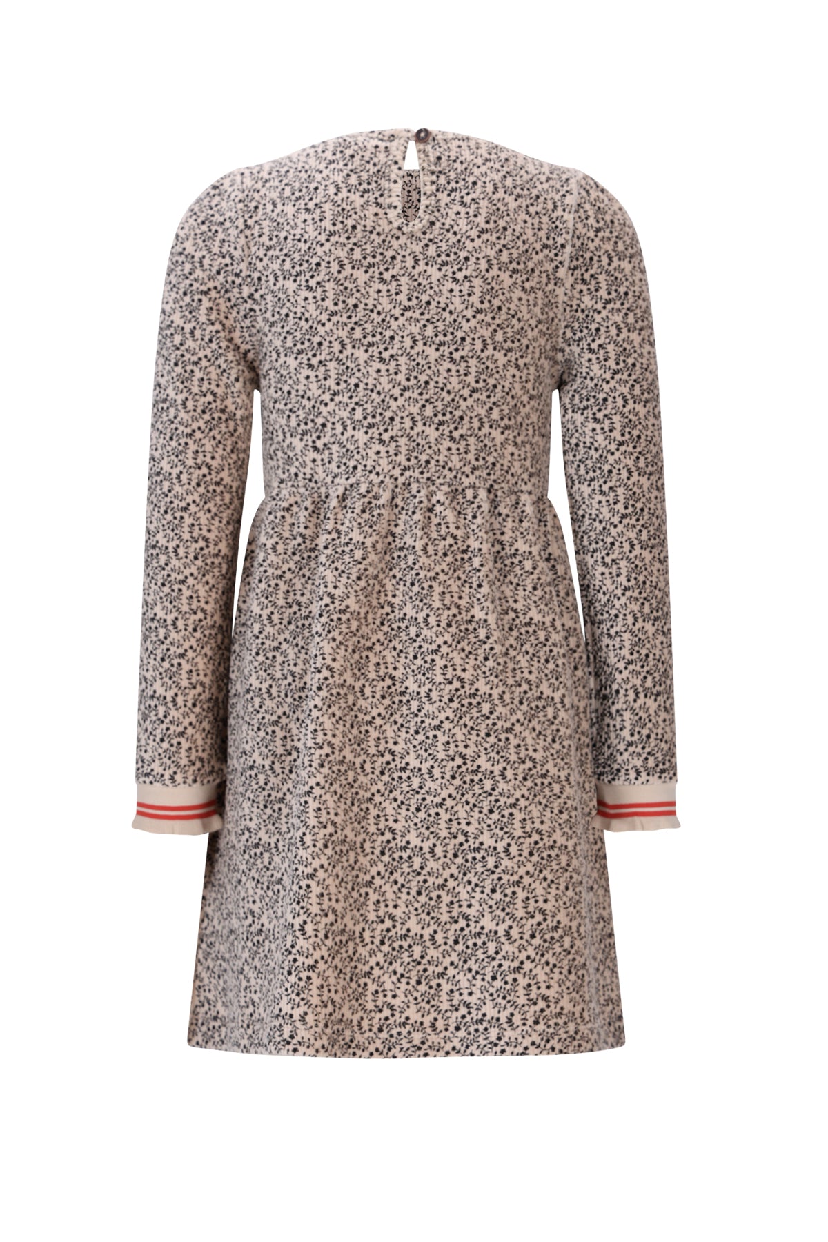 Maxim AOP Velvet Rib Jersey Jurk