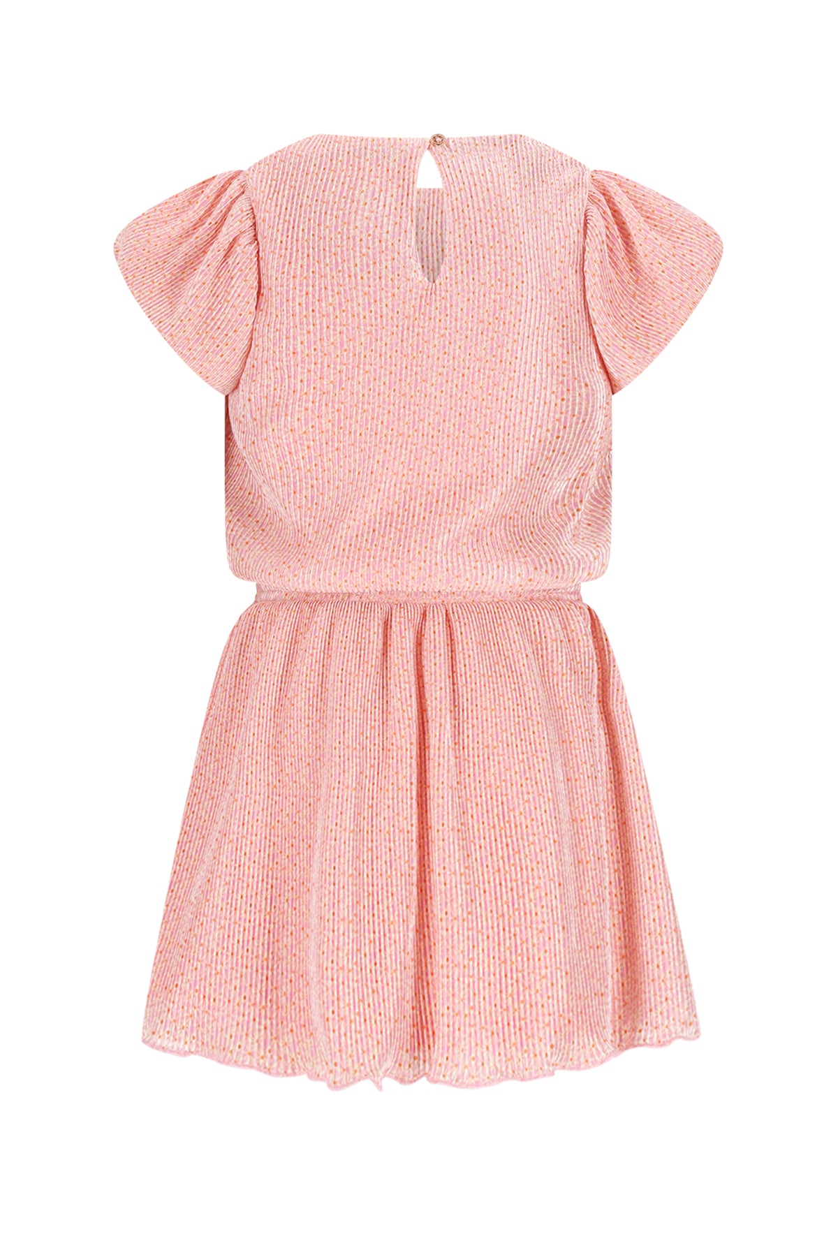 Miron AOP Plissee Dress S/SL