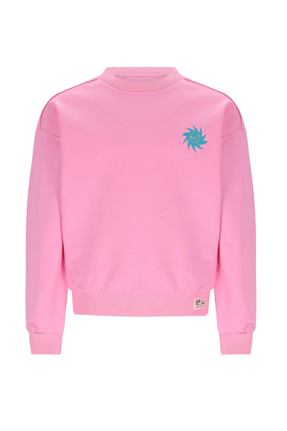 Konono Sweater with Oranged print at back