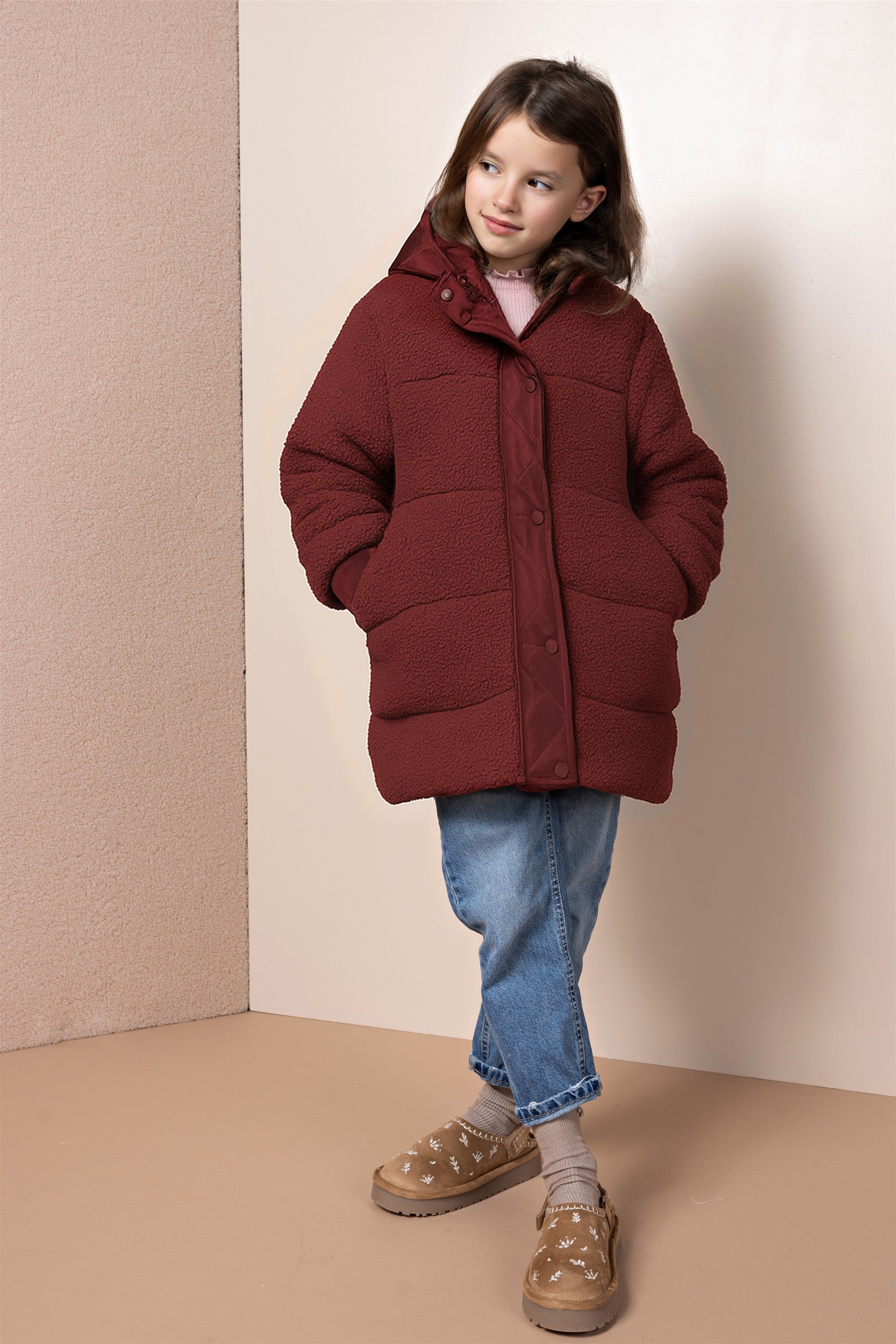 Betty MidLong Reversible Winterjacket