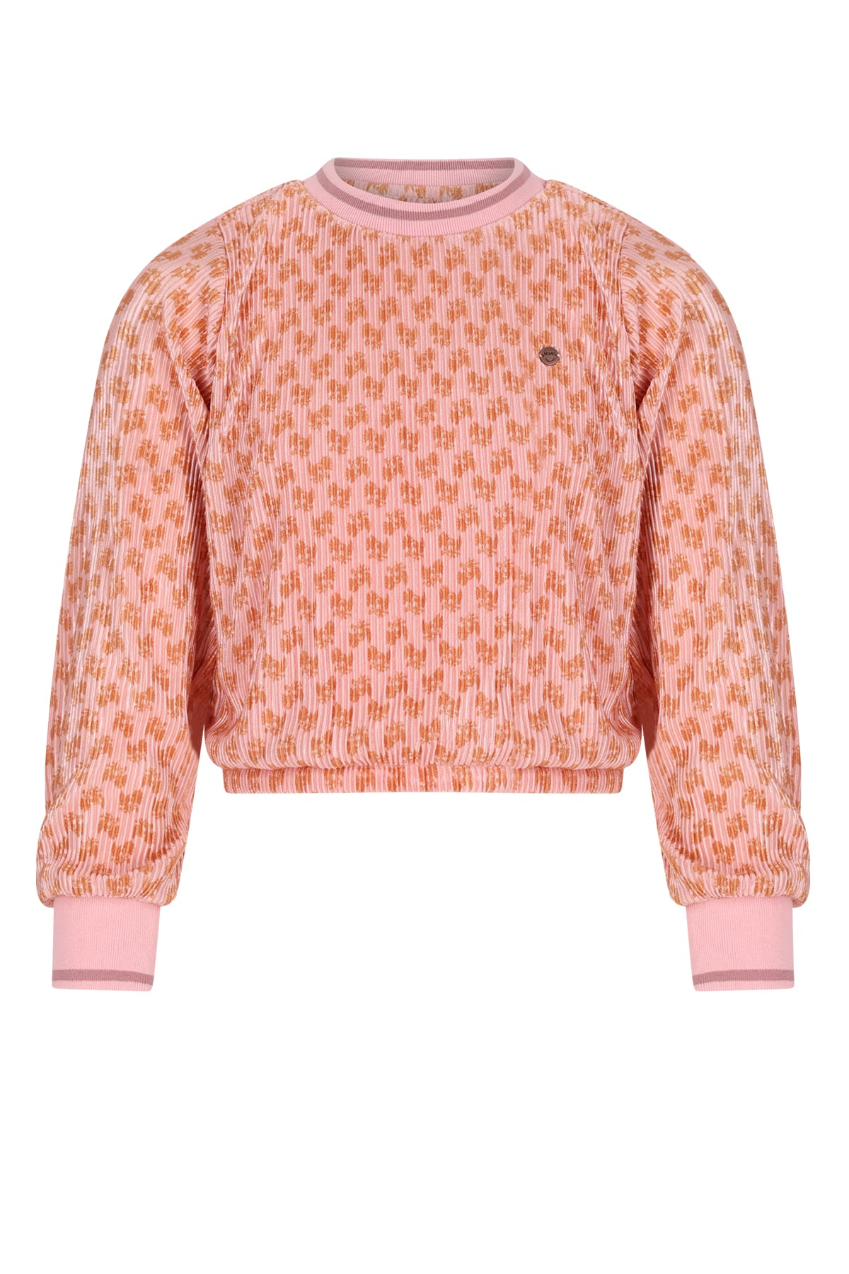 Temmy Plissee Blouse with rib cuffs