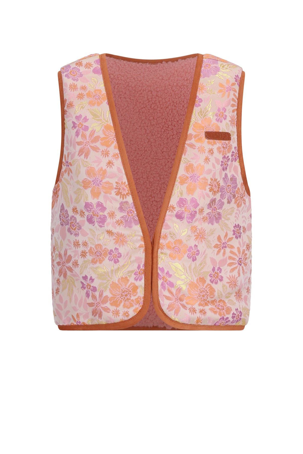 Kadi Reversible Jacquard+ Teddy Gilet