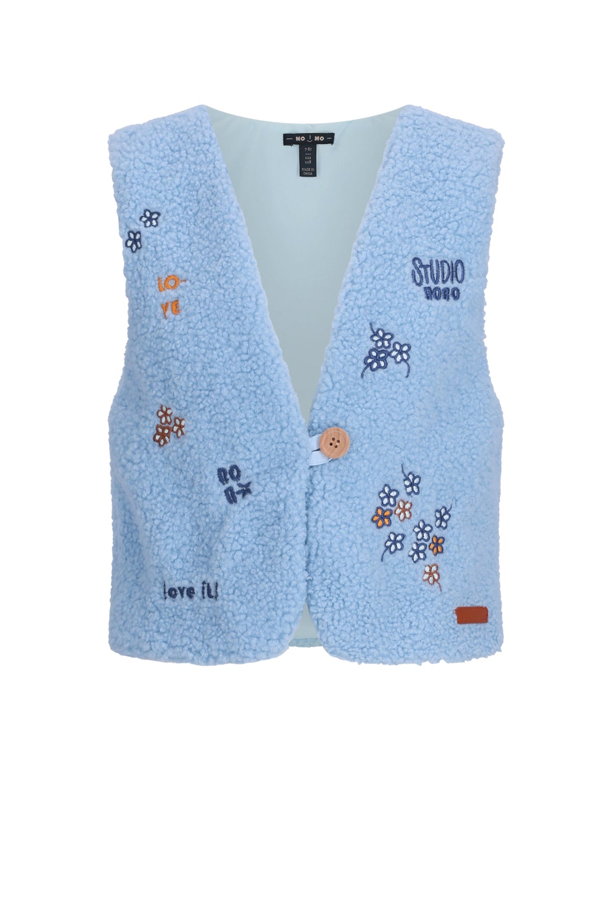 Kadi Teddy Gilet with embro
