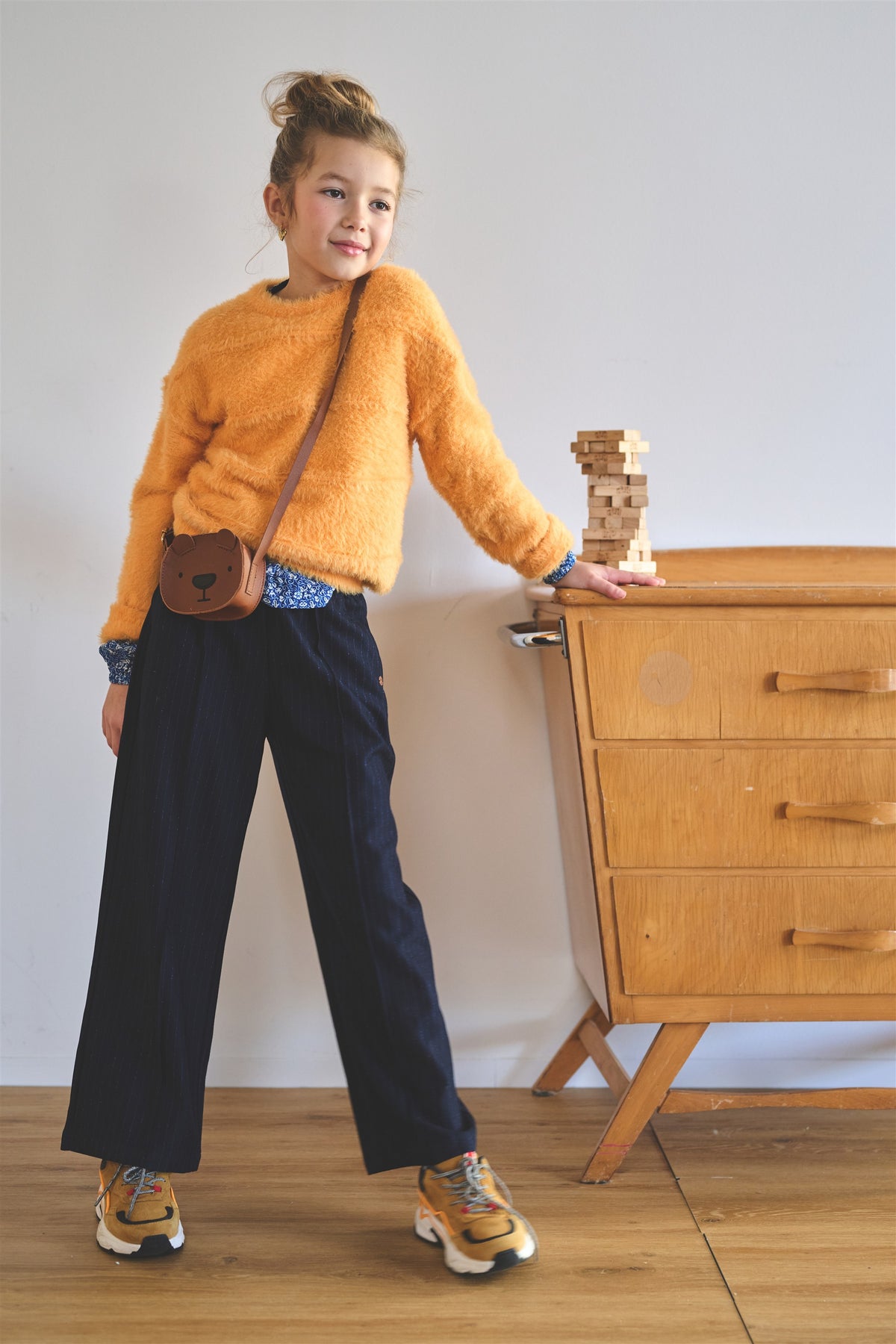 Keson Fluffy Soft Knitted Sweater