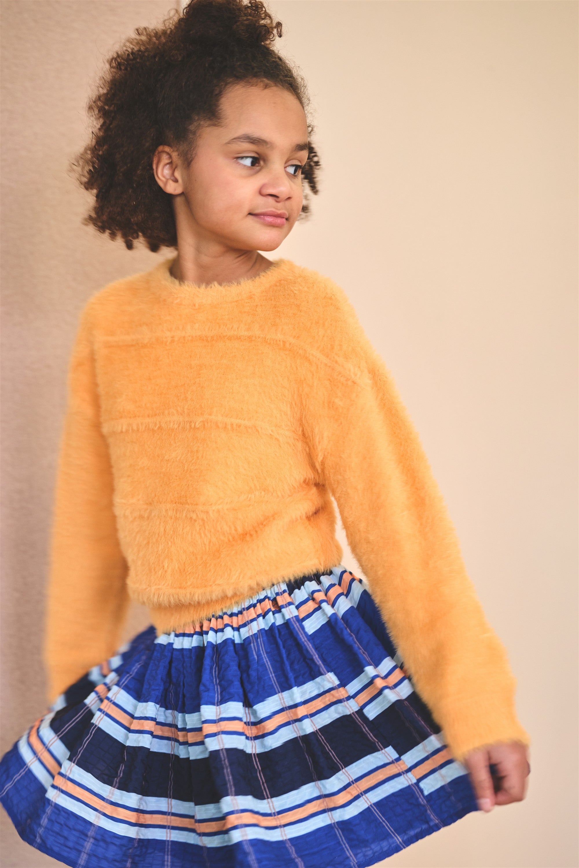 Keson Fluffy Soft Knitted Sweater