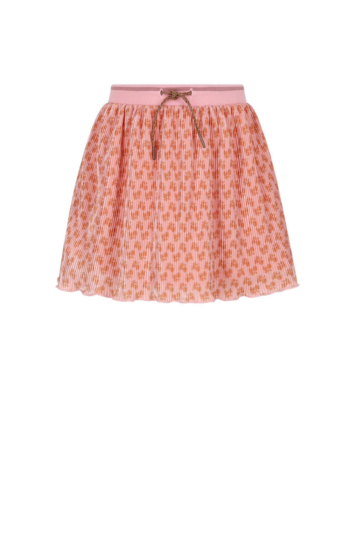 Nima Indian Flower Plissee Skirt