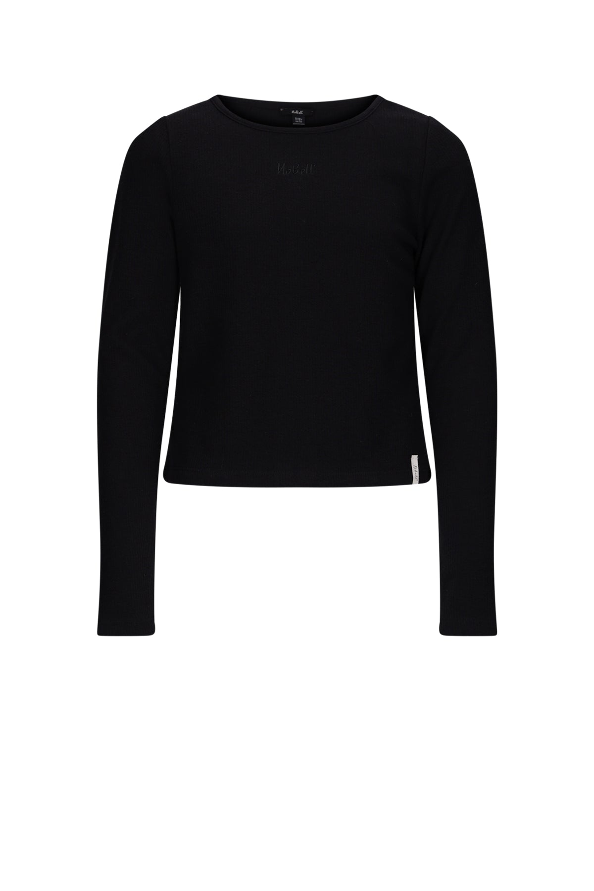 Kobra Melange Rib Top with slit at back