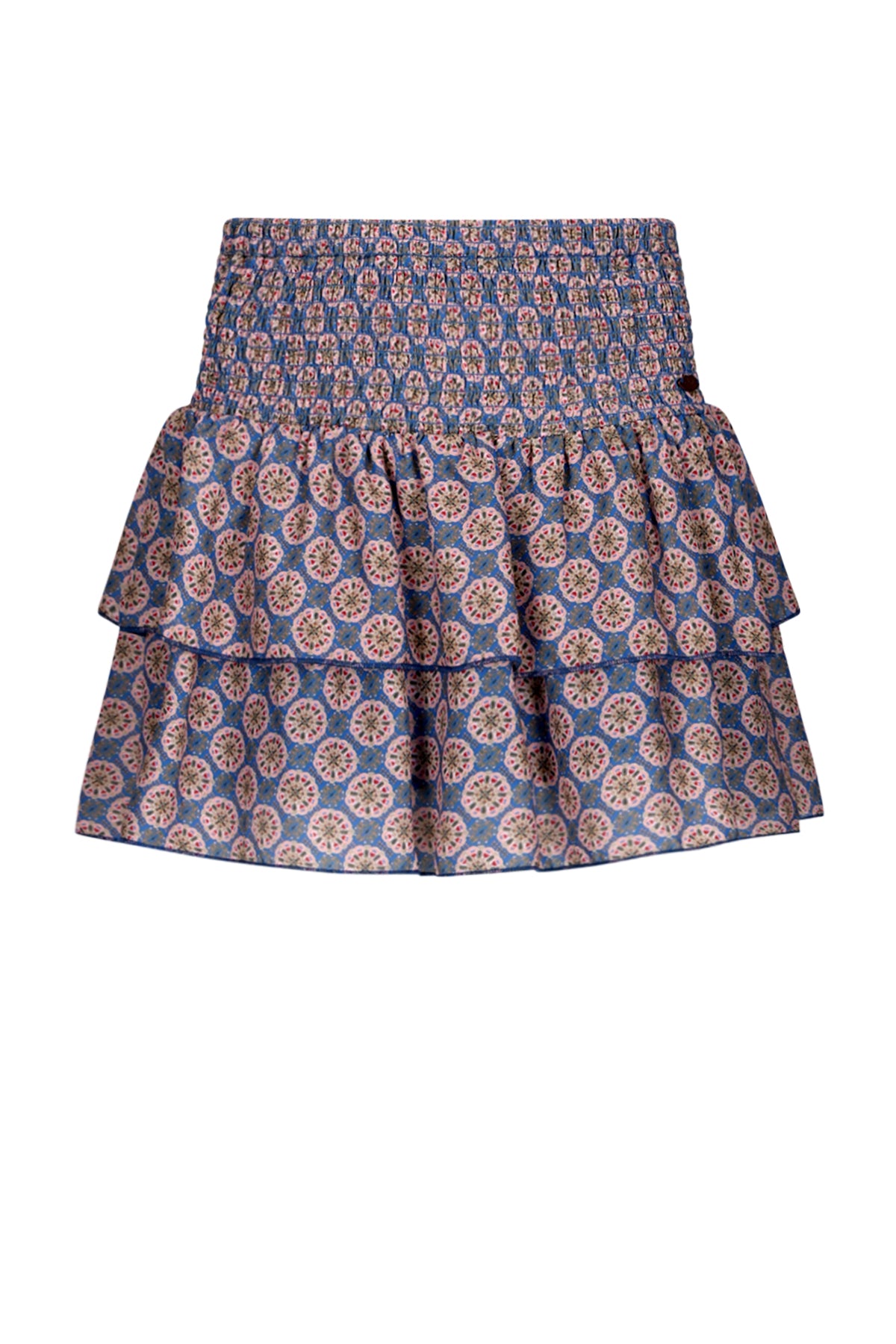 Nika Smocked layered skirt