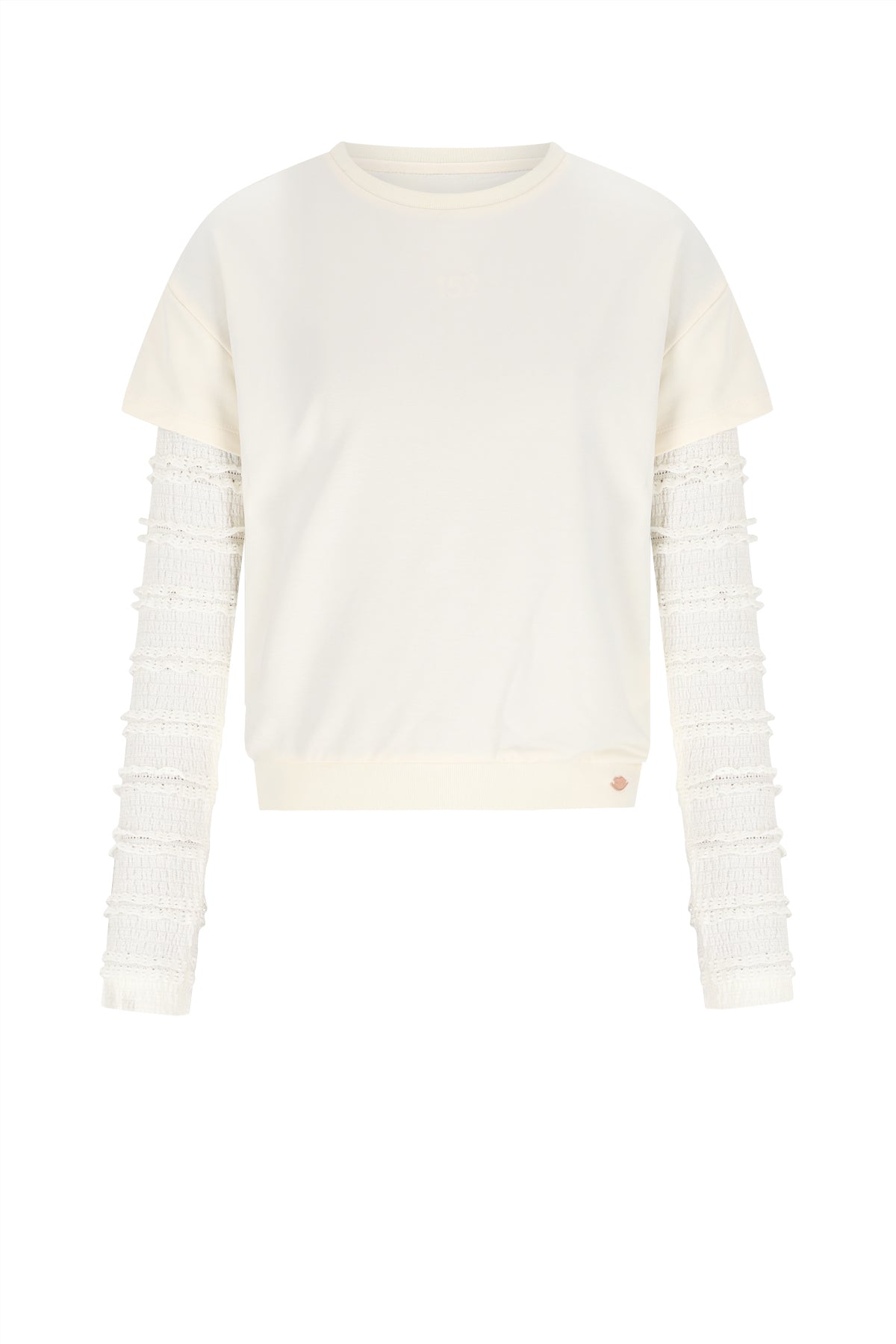 Kase Sweat Top with contrast Jersey sleeves