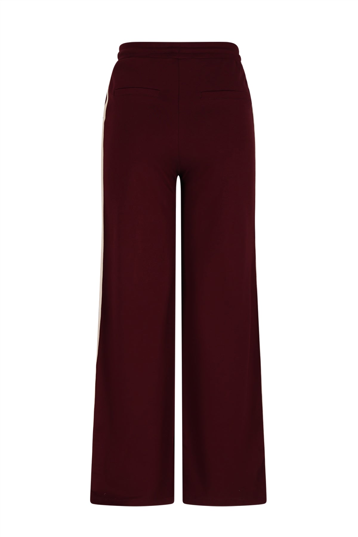 Sylvie Travellers Interlock Pants Wide Leg with contrast sideseam