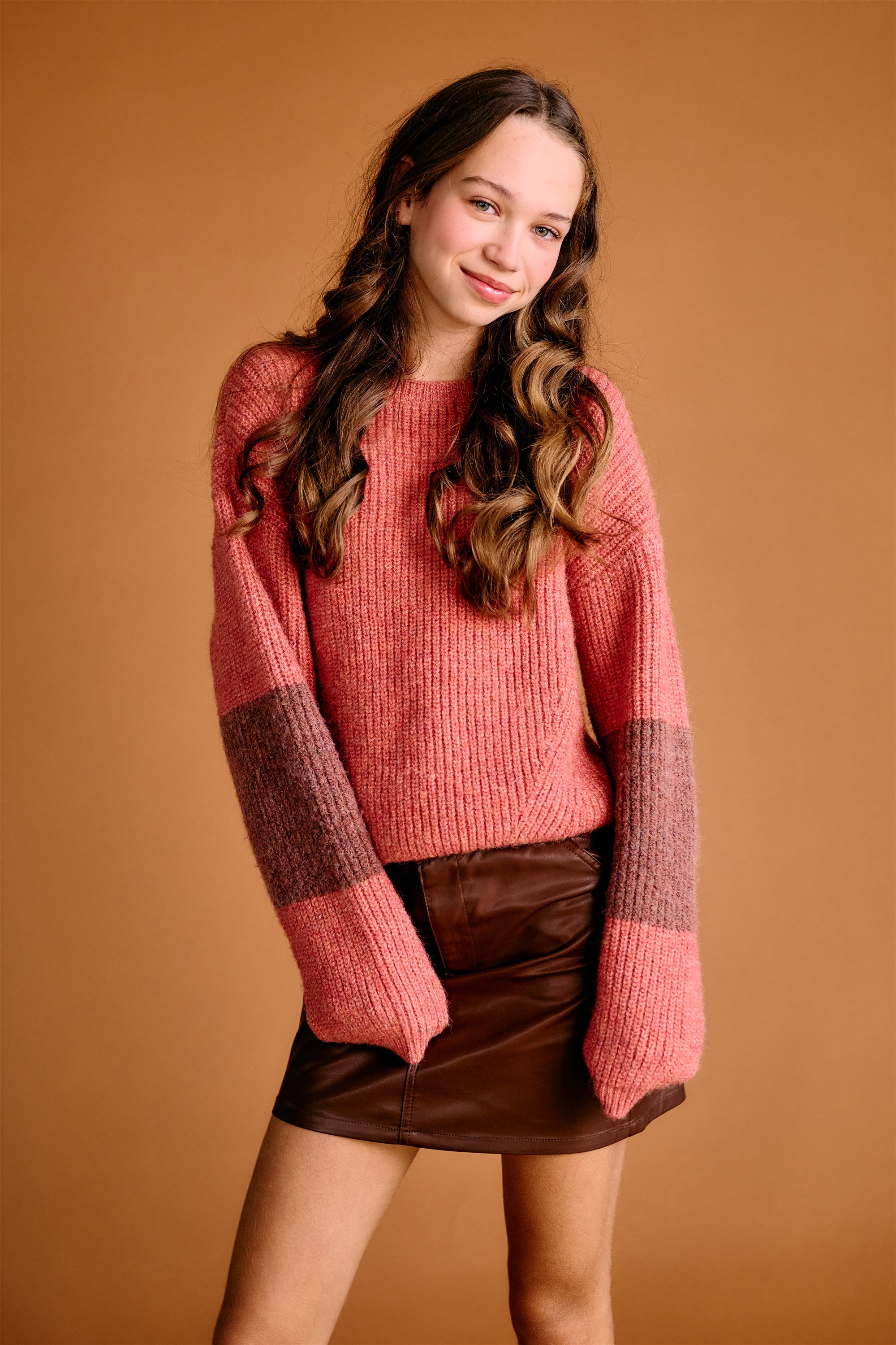 Kathy Melange Knitted Sweater