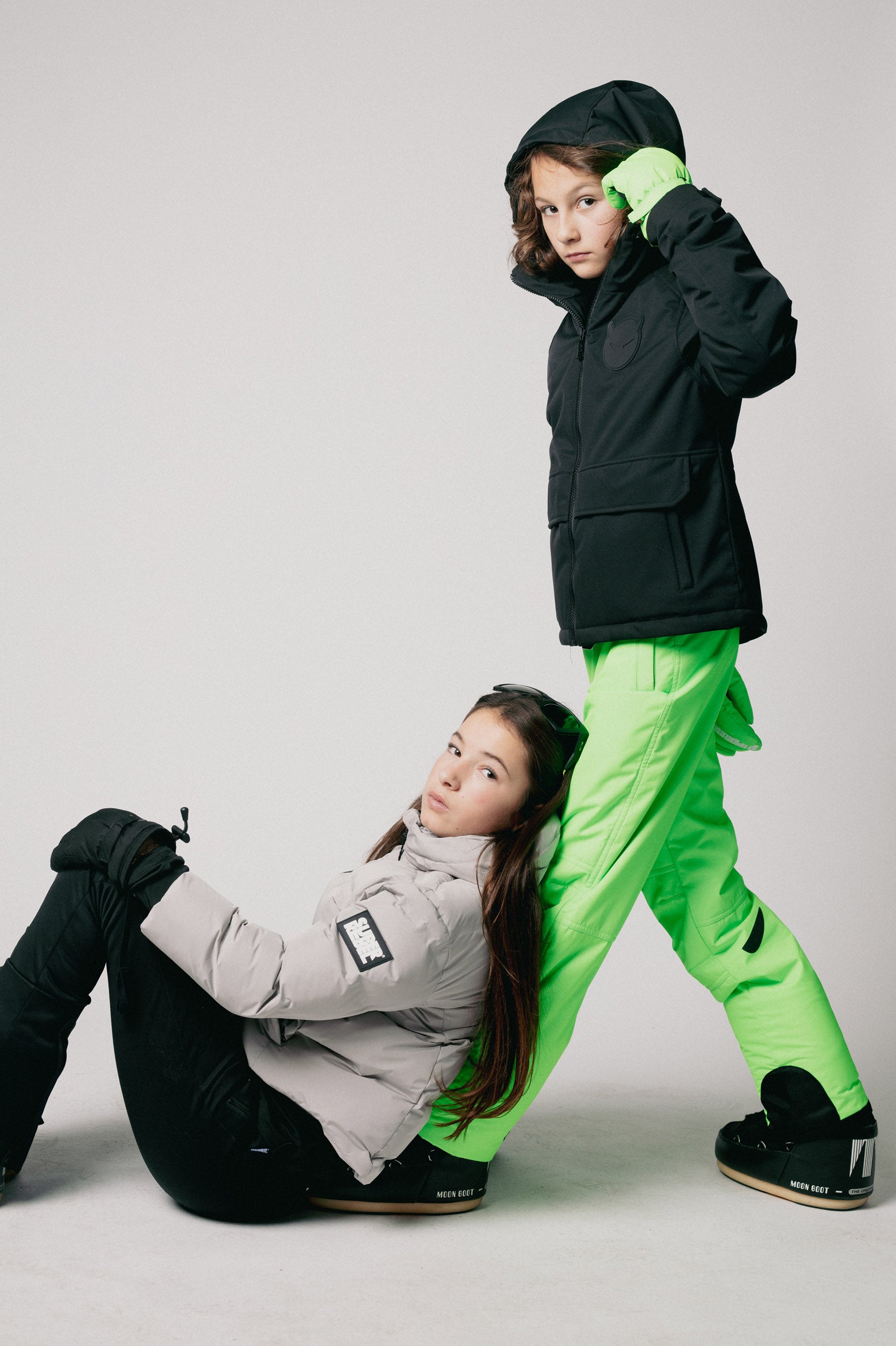 SPACE Ski Twill Jacket Black