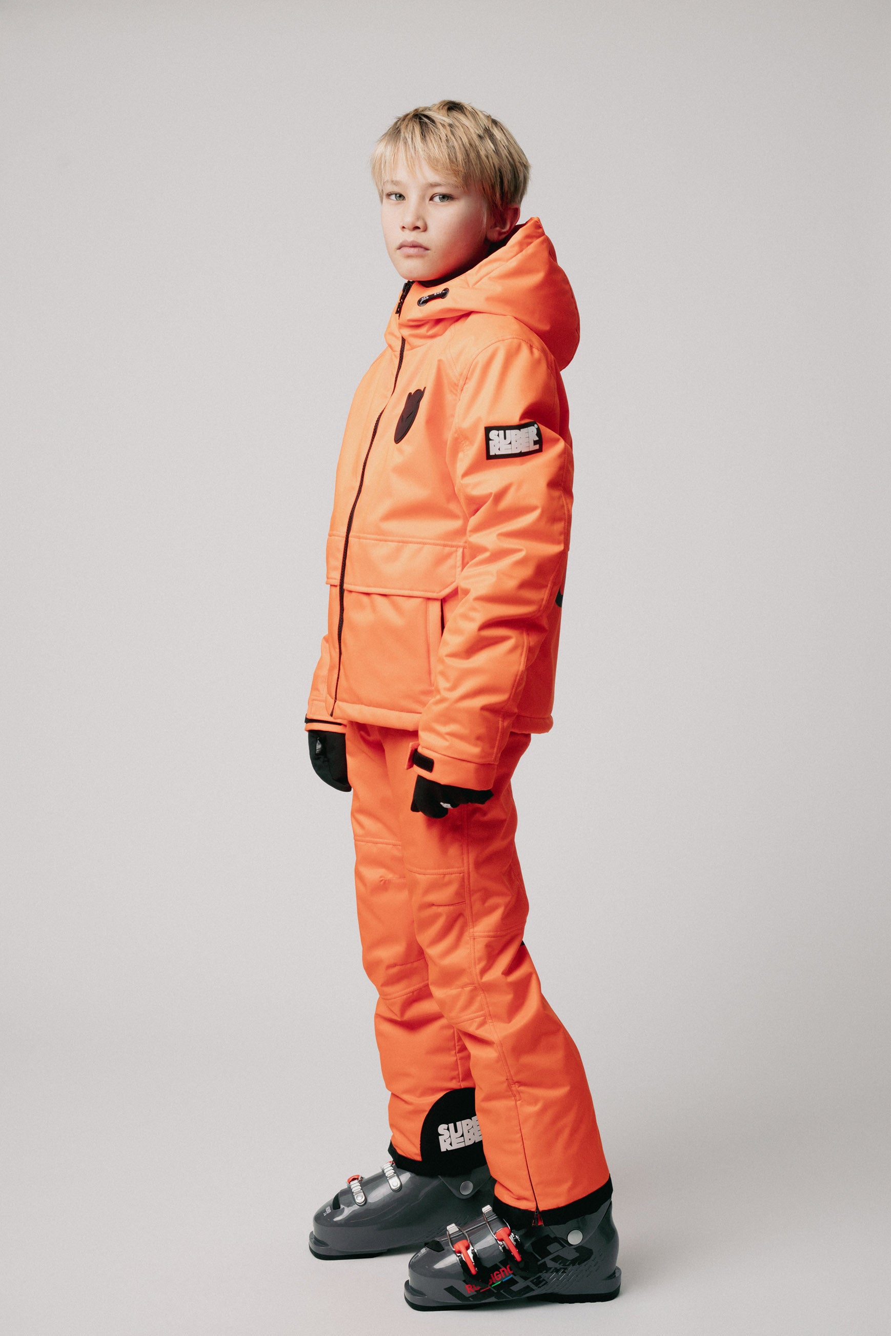SPEED Ski Pant Neon Orange
