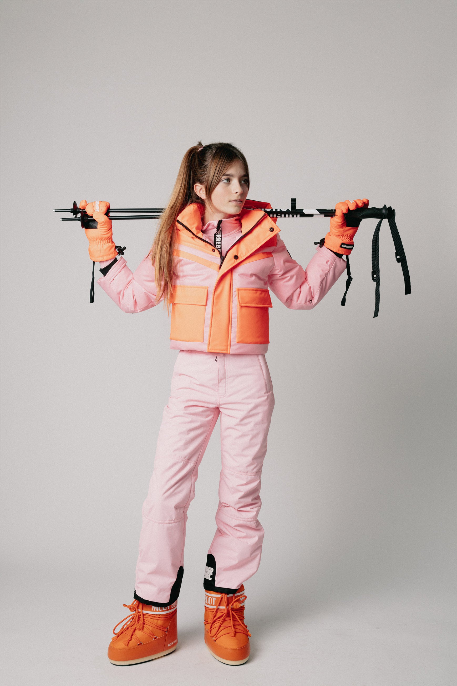NUTZ Ski Glove Pink