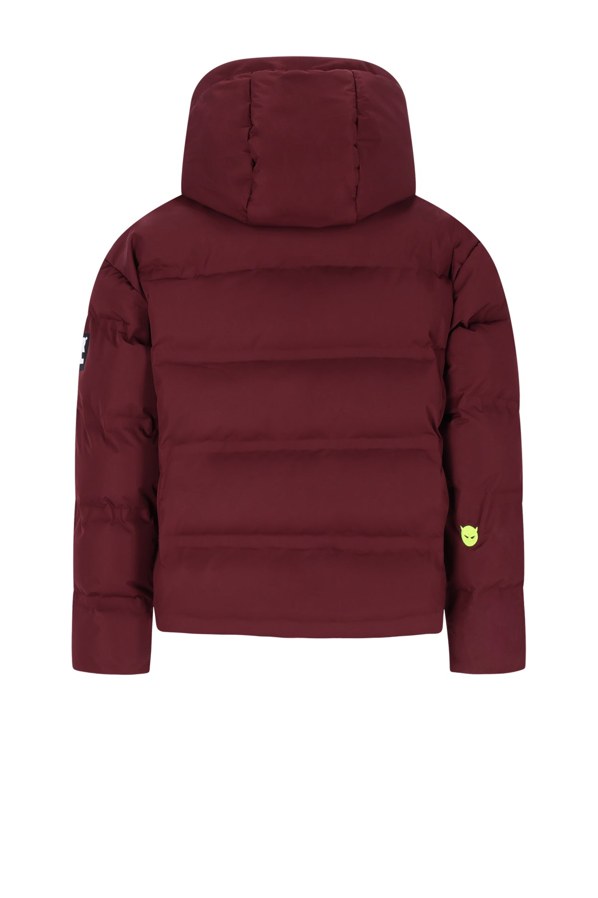 BELLA plain coat with glued lines