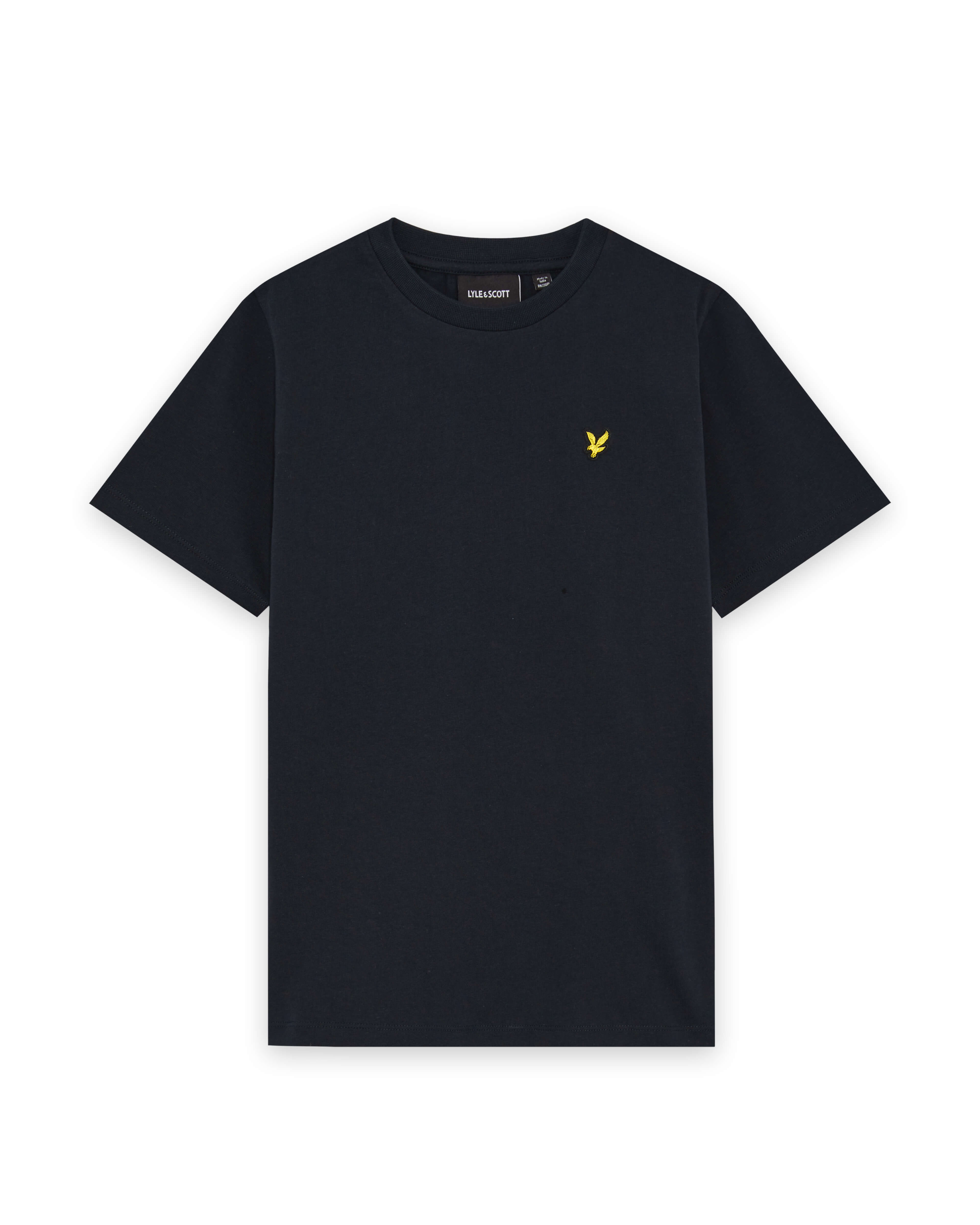 Plain T-shirt blauw