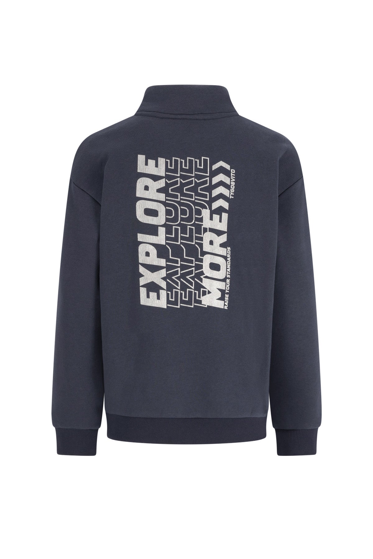 Sweat Half Zip Nout loose fit