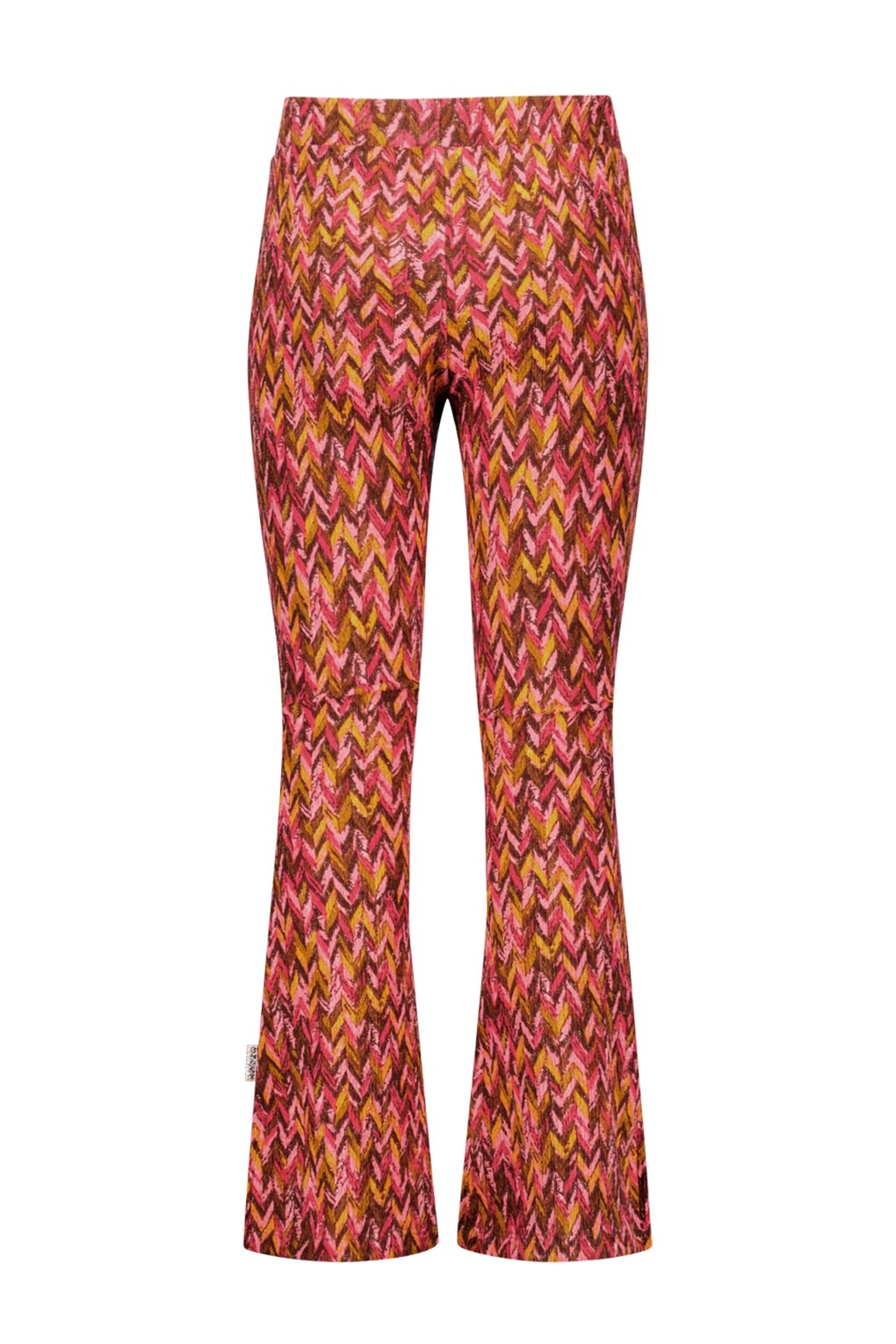 Pepper B.Nosy girls printed flared pants