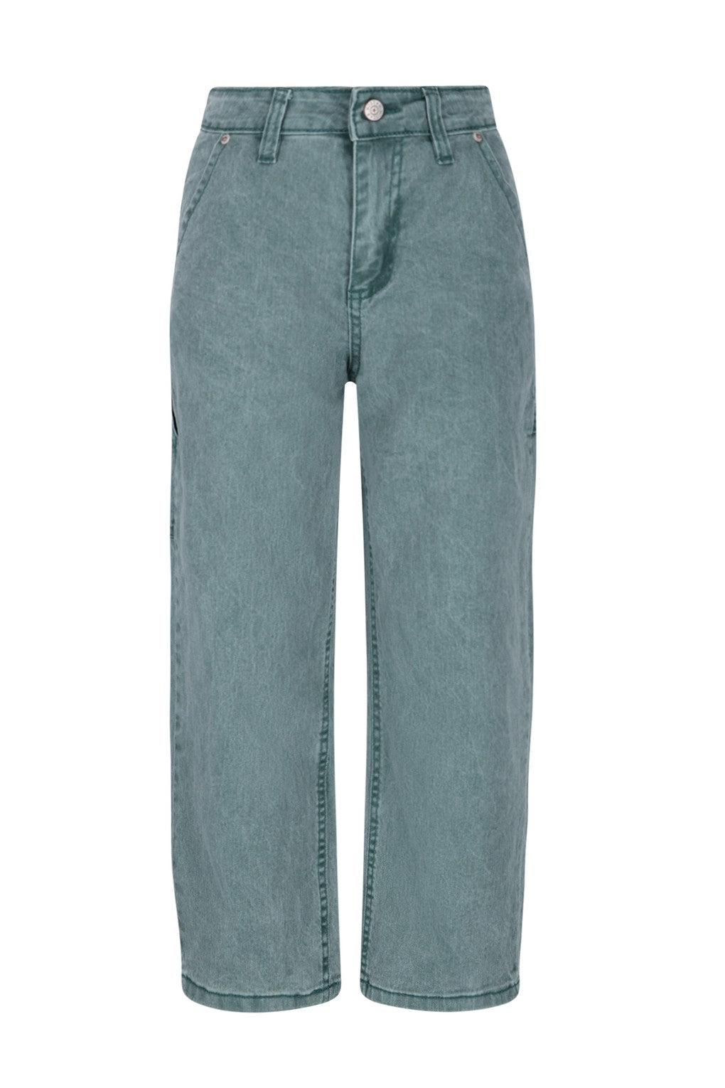 Patty B.Nosy boys cargo denim pants groen