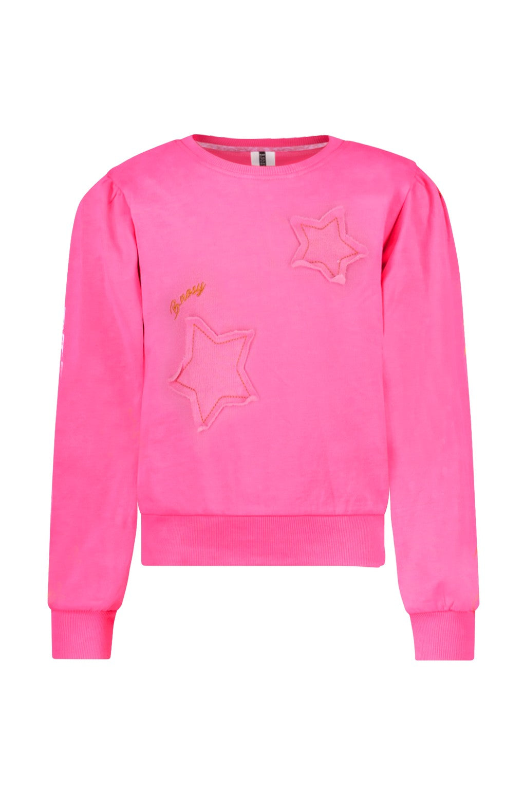 Sophie B.Nosy girls fluo sweater