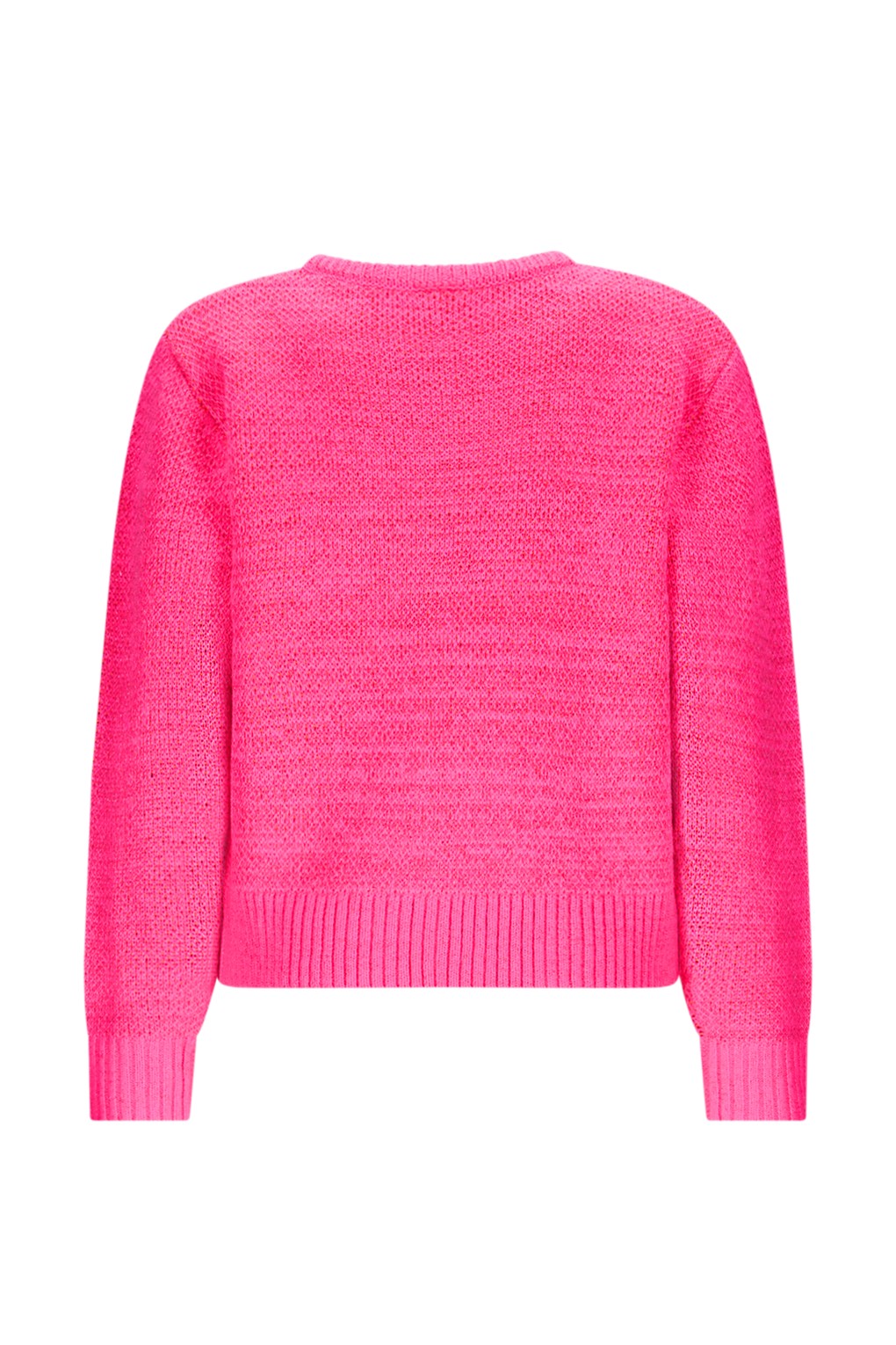 Khloe B.Nosy girls knitted jacquard sweater