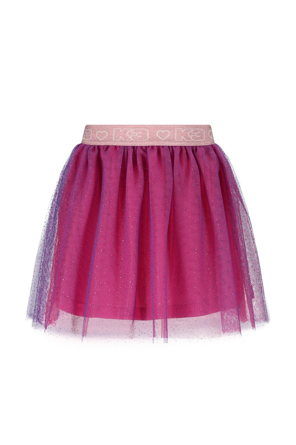K3 River B.Nosy girls sequince mesh skirt