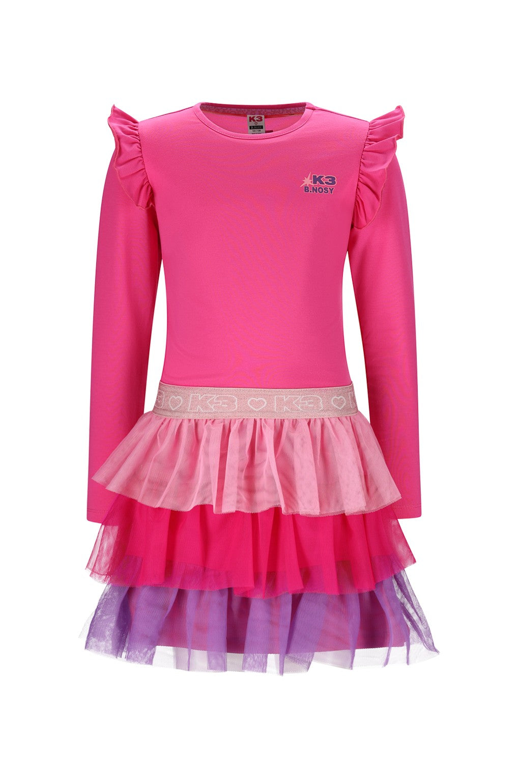 K3 B.Nosy girls dress 3-layer mesh skirt