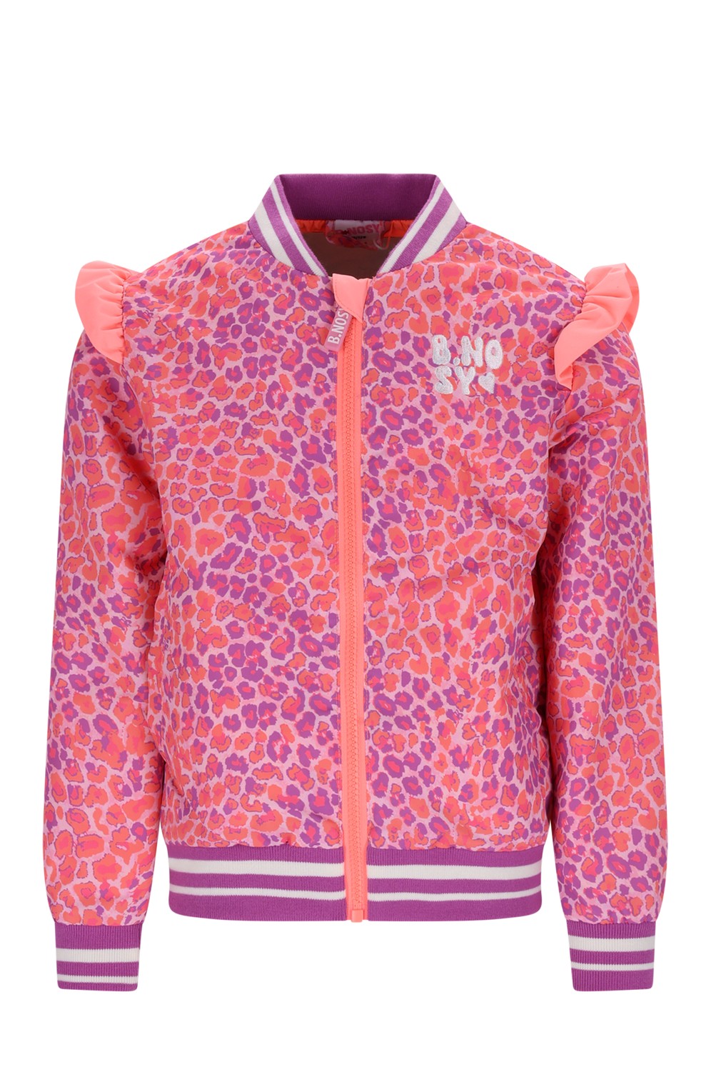 Juna Bomber Pink Summer Leopard