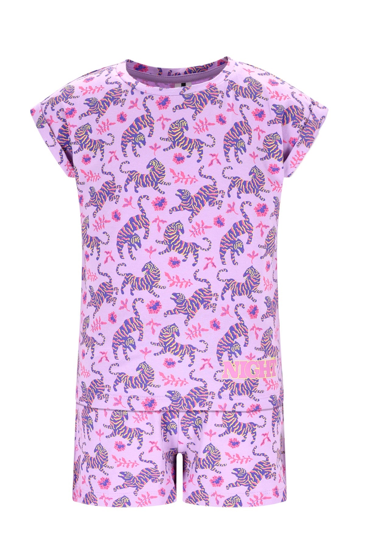 B.Nosy girls pyjama Zenna Pinky leopards