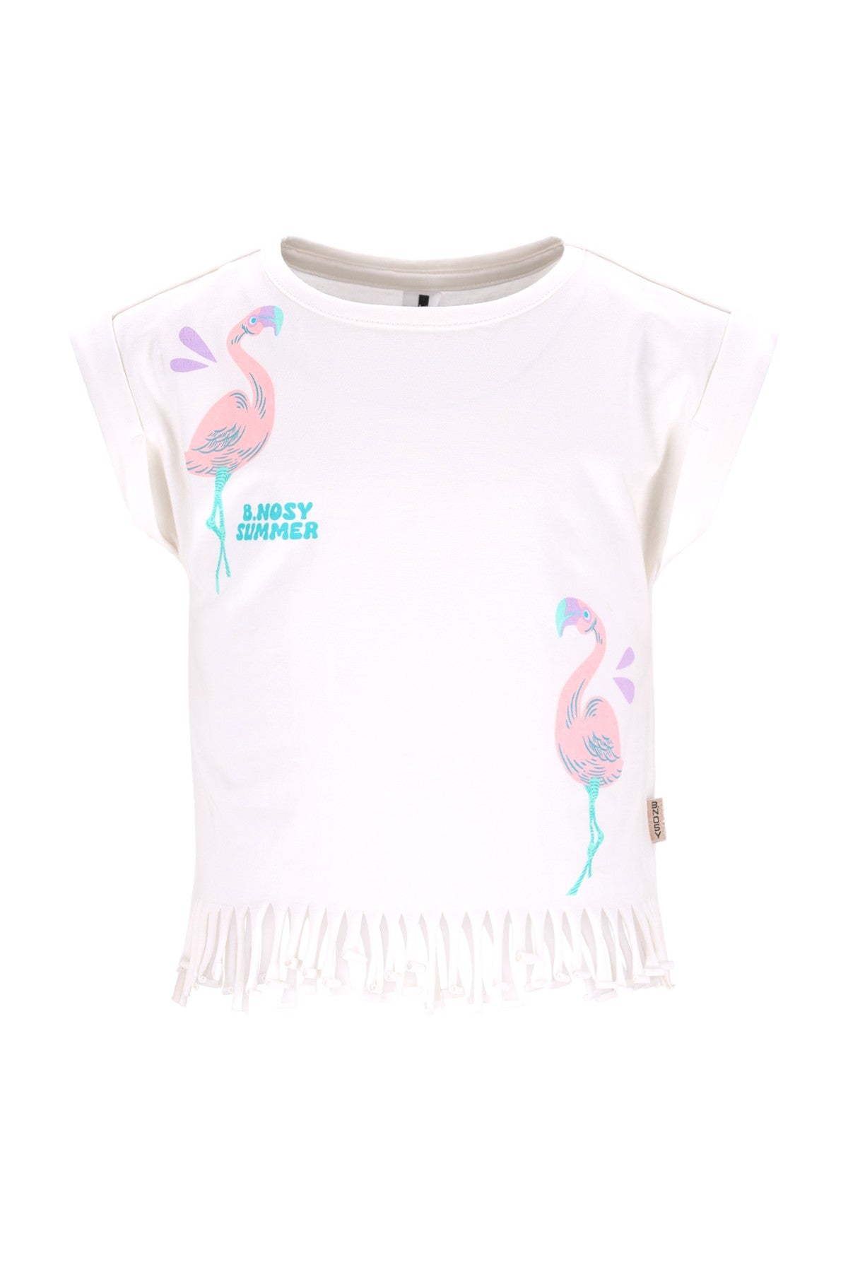 B.Nosy girls T-shirt fringe Tikki