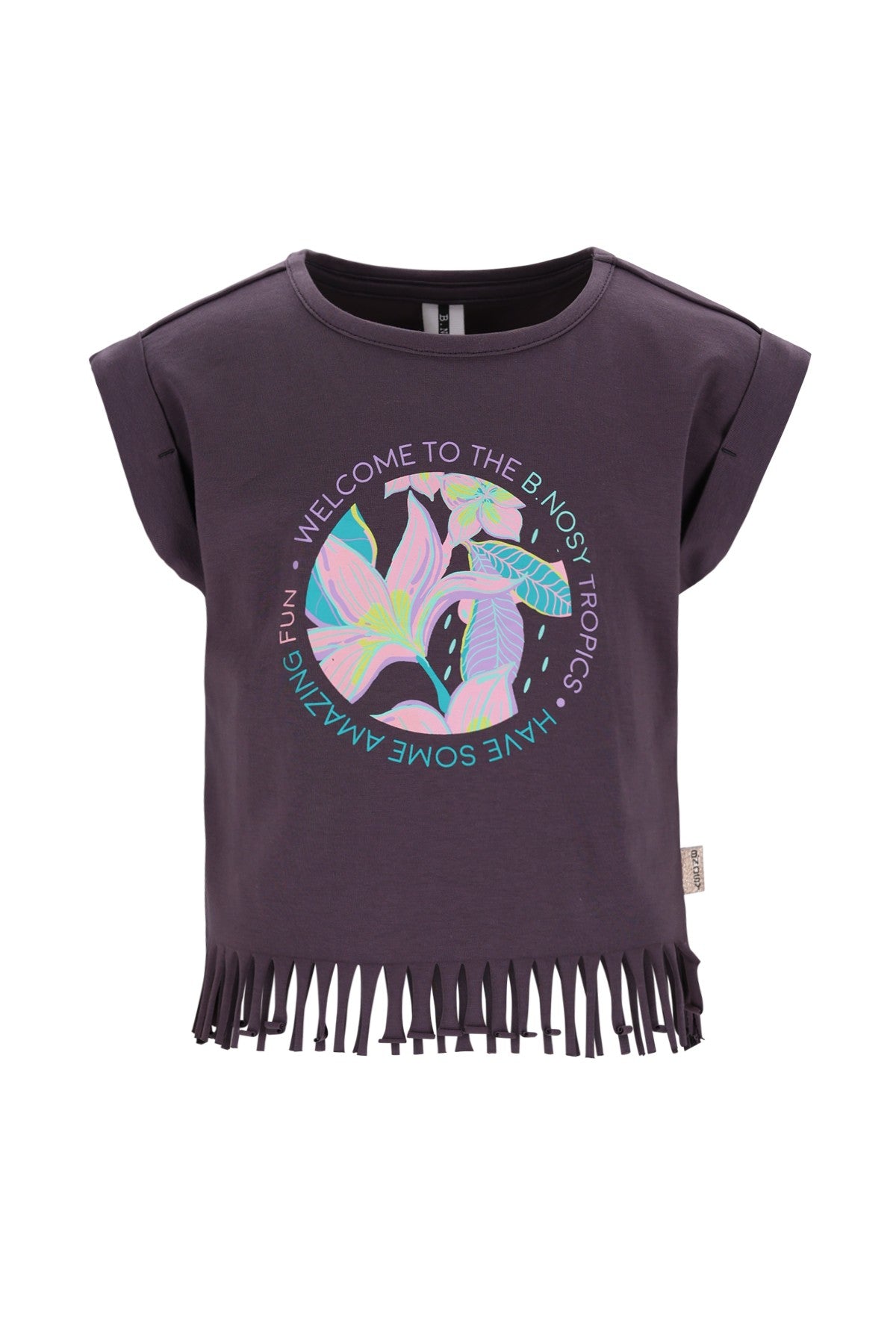 B.Nosy girls T-shirt fringe Tikki