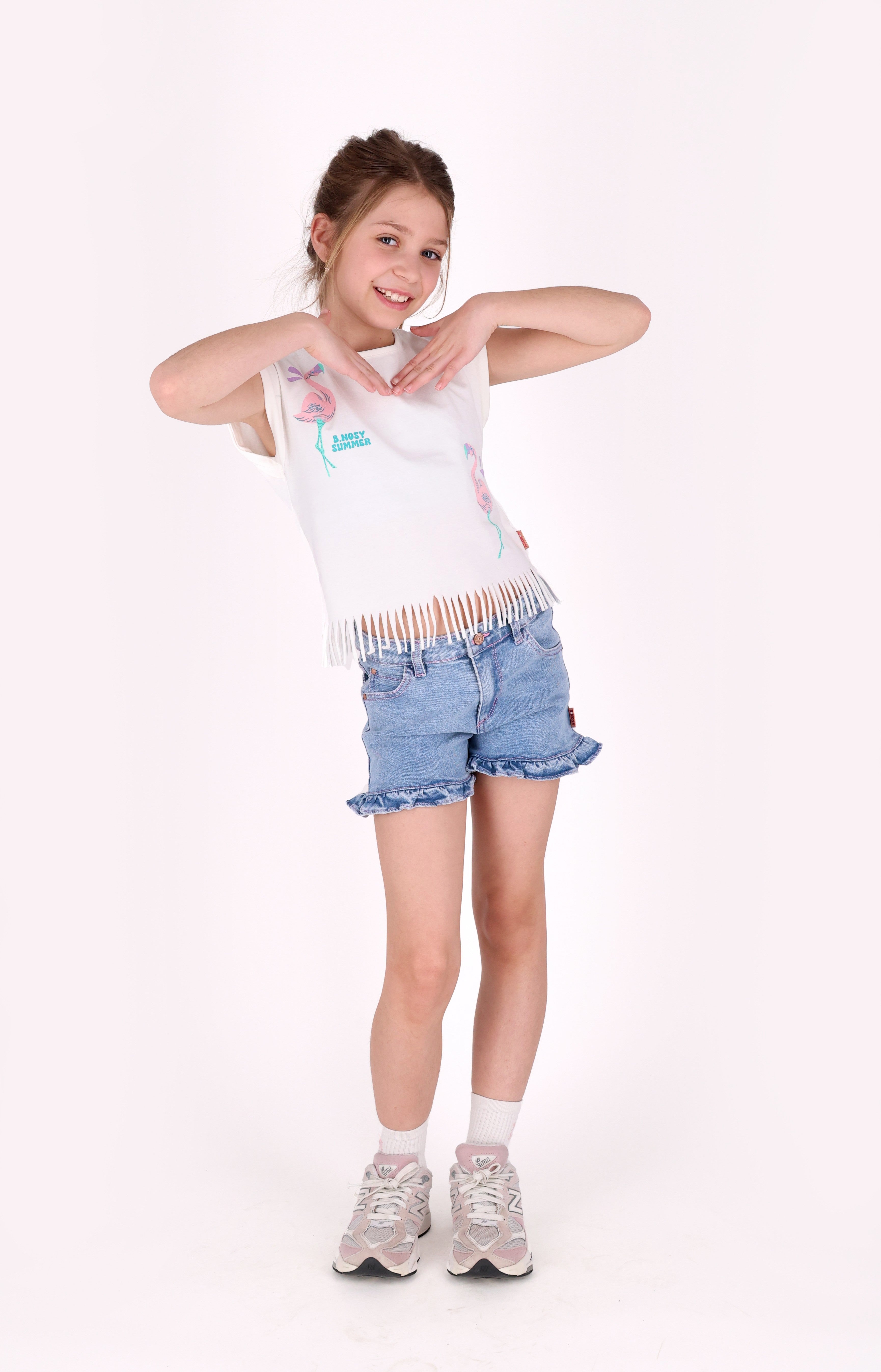 B.Nosy girls denim short Portia