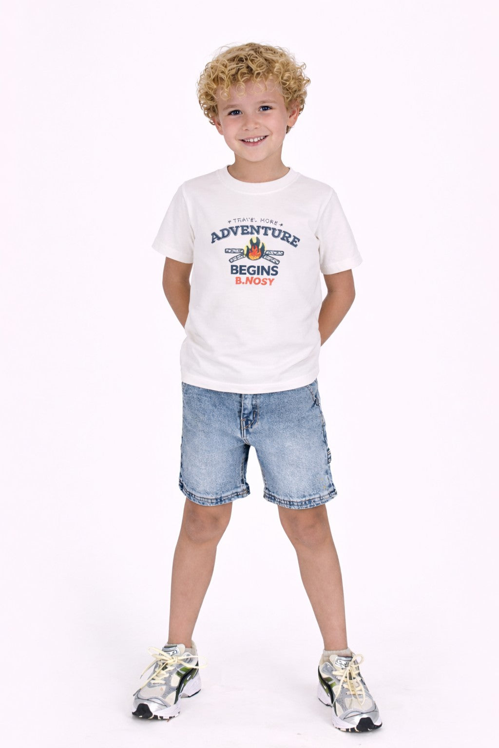 B.Nosy boys T-shirt Timmy Cotton