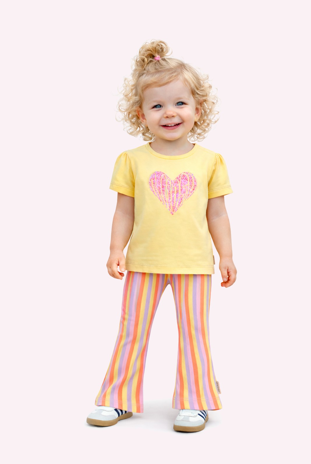 B.Nosy mini girls flared pants Phoebe Summer Stripe