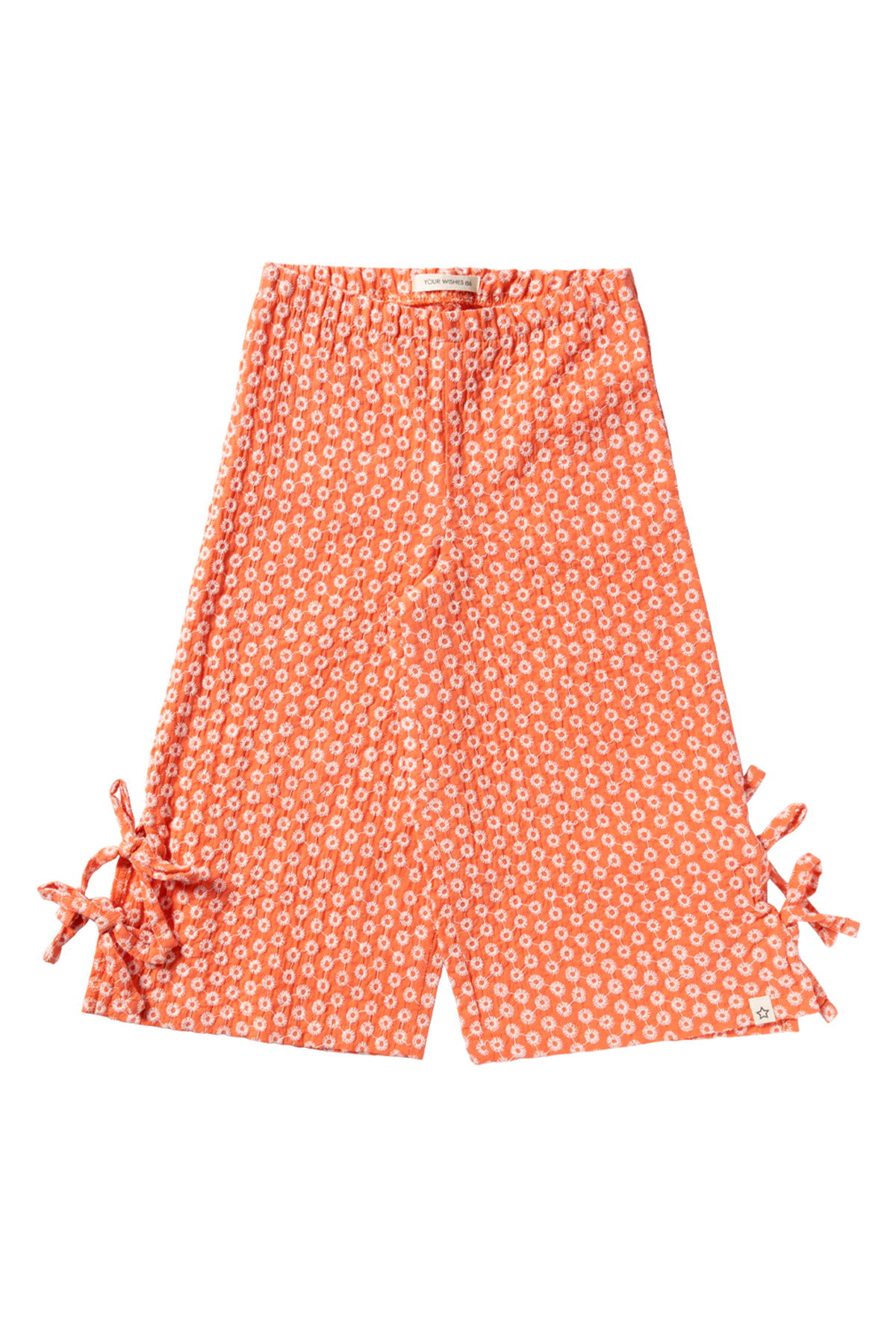 Embroidered Wide Leg Trousers