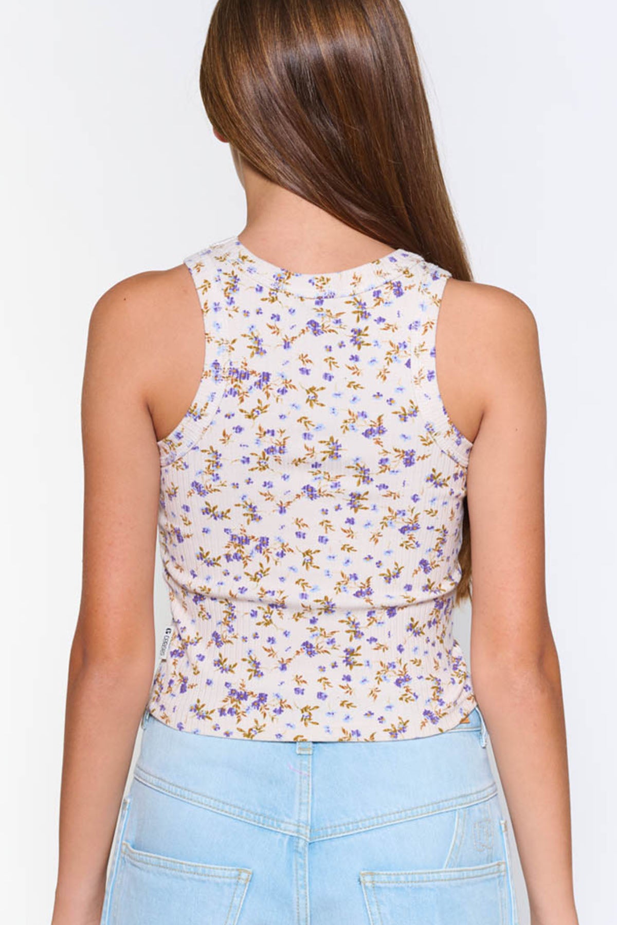 Tanktop Talesgi bloemen